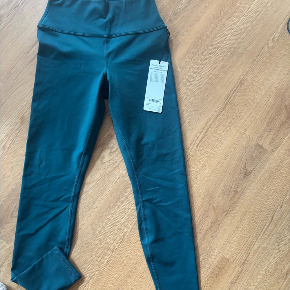 ALO Yoga Midnight Green High-Waist Leggings
